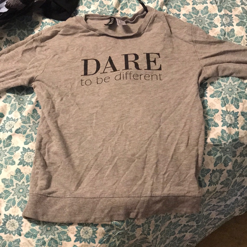 A all gray shirt